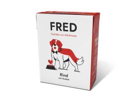 FRED Hundefutter Rind mit Nudeln