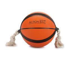 Beeztees Action Basketball mit Tau für Hunde