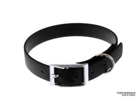 Captain’s Biothane Hundehalsband schwarz 19mm breit