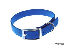 Captain’s Biothane Hundehalsband dunkelblau 25mm breit