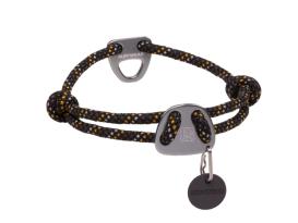 Ruffwear Knot-a-Collar™ Hundehalsband Obsidian Black/gelb