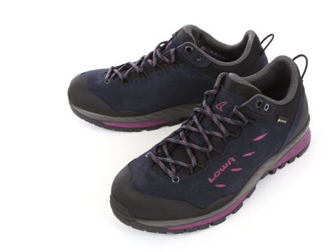 Lowa Delago GTX lo Damenschuh navy/beere