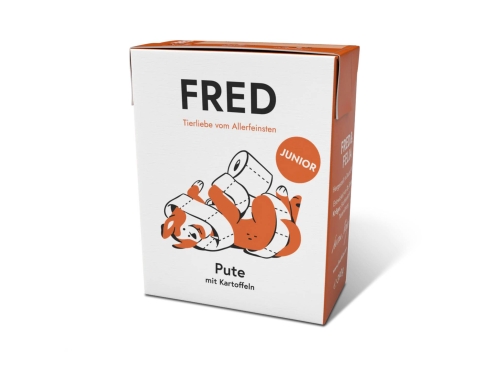 FRED Welpenfutter Pute mit Kartoffeln Junior 390 g