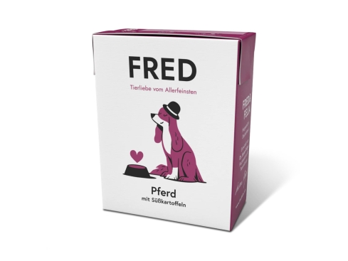 FRED Hundefutter Pferd mit Süßkartoffeln