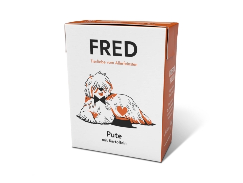 FRED Hundefutter Pute mit Kartoffeln