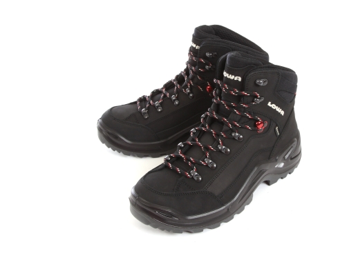 Lowa Renegade GTX® MID Herren schwarz/rubinrot