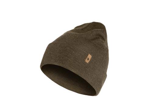 Fjällräven Classic Knit Hat Woll Mütze dark olive