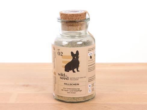 Wild & Seed Fellschein Kräutermischung für Hunde