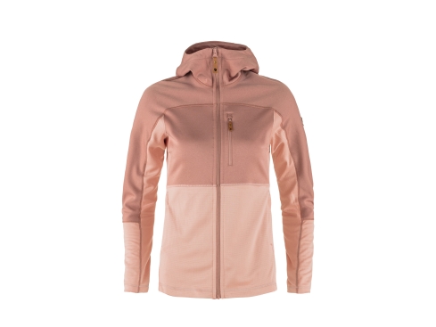 Fjällräven Abisko Trail Damen Fleecejacke Chalk Rose/Dusty Rose