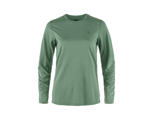 Fjällraven Abisko Day Hike Damen Longshirt Patina Green