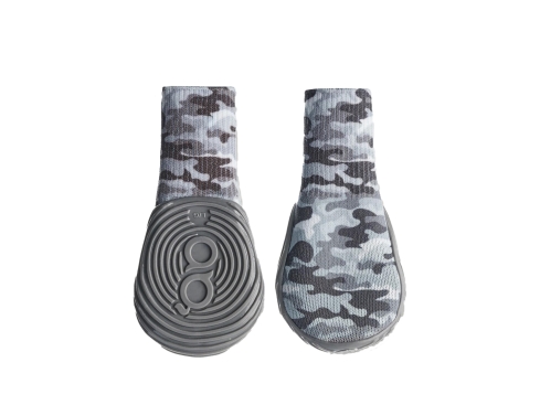 Goo-eez Ultras Hundeschuhe 2-er-Pack camo/grau