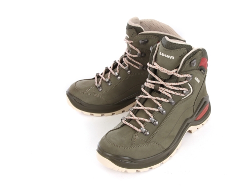 Lowa Renegade EVO GTX® MID Damenschuh graugrün/panna