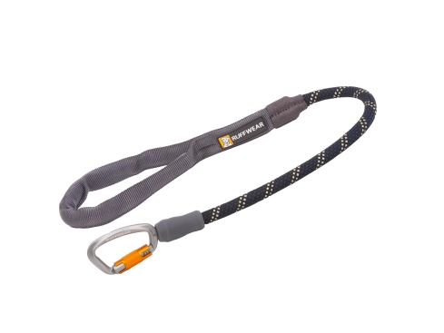 Ruffwear Knot-a-Long™ Kurzführer Hundeleine Obsidian Black/blau