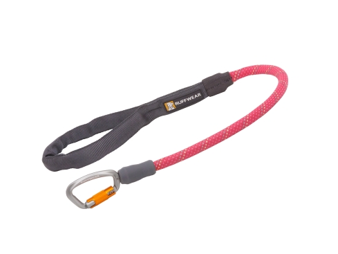 Ruffwear Knot-a-Long™ Kurzführer Hundeleine Fireweed Pink