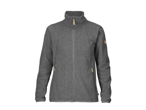 Fjällräven Stina Fleece Jacke Damen dark grey