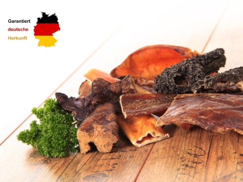 100% heimischer Kauspaß für Hunde 250 g