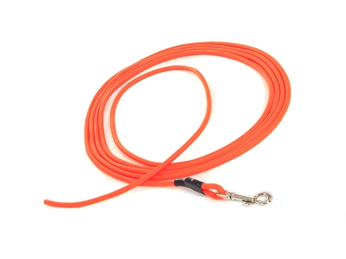 Captain’s Biothane Schleppleine rund 8 mm neonorange