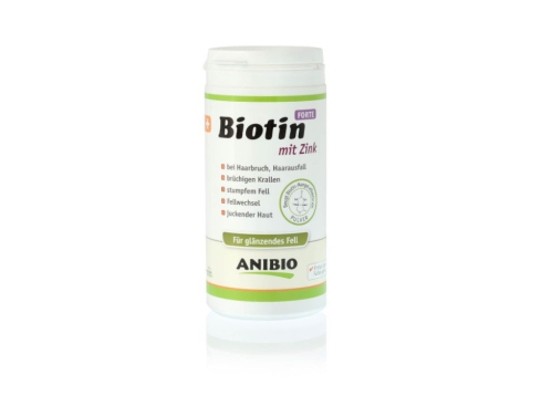 Anibio Biotin mit Zink gesundes Fell & Haut