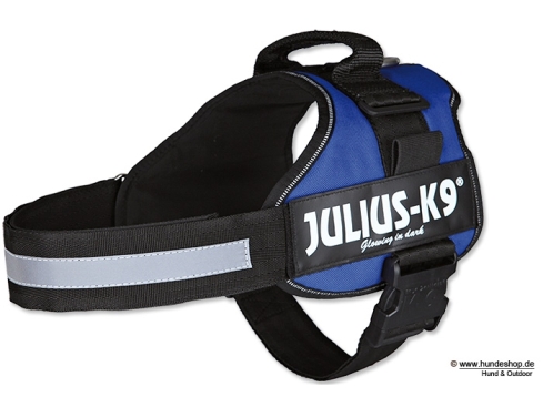 Julius K9 Power Hundegeschirr blau