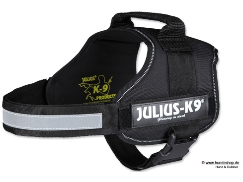 Julius K9 Power Hundegeschirr schwarz