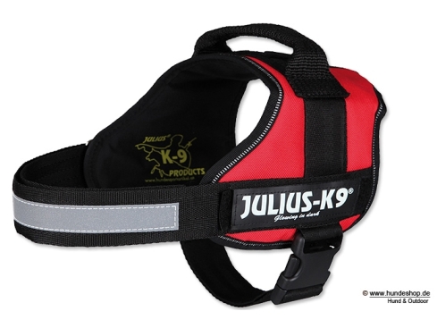 Julius K9 Power Hundegeschirr rot