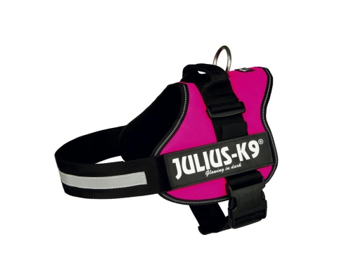 Julius K9 Power Hundegeschirr fuchsia