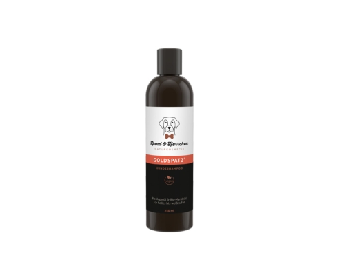 Hundeshampoo Goldspatz® für helles Fell