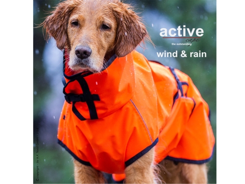 Active Cape Wind & Rain MINI orange