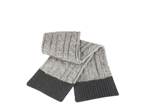 Winter Schal unisex Shades of Grey