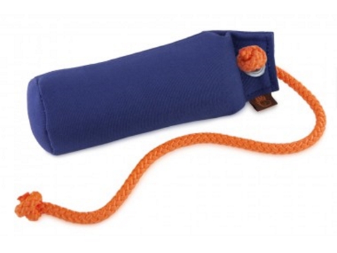 Firedog Long-throw Dummy blau 250g