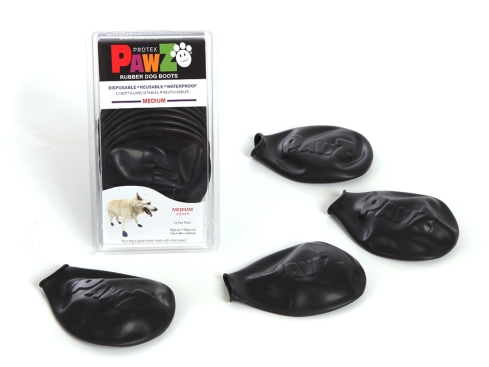 Protex Pawz Hundesocken Schwarz