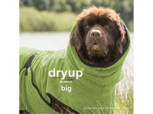 Dryup Cape Hundebademantel BIG kiwi