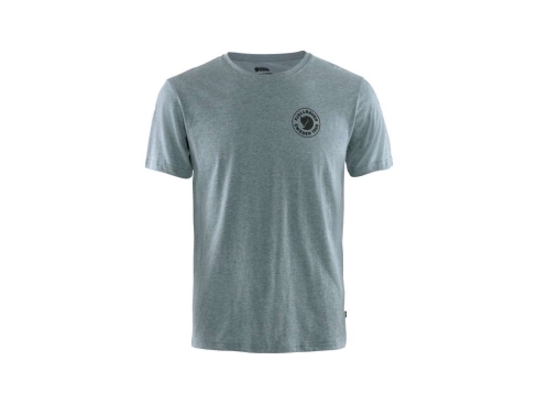 Fjällräven 1960 Logo Herren T-Shirt Uncle Blue-Melange