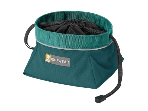 Ruffwear Quencher Cinch Top™ Faltnapf Hundenapf Tumalo Teal