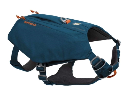 Ruffwear Switchbak Hundegeschirr mit Taschen Blue Moon