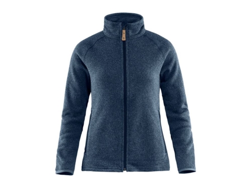 Fjällräven Övik Fleece Damenjacke navy