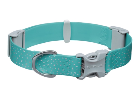 Ruffwear Confluence reflektierendes Hundehalsband Aurora Teal