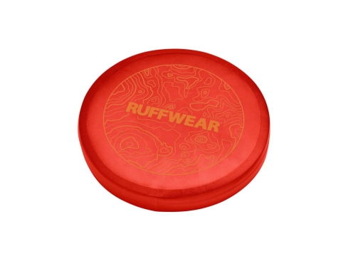 Ruffwear Camp Flyer Hunde-Frisbeescheibe Red Sumac