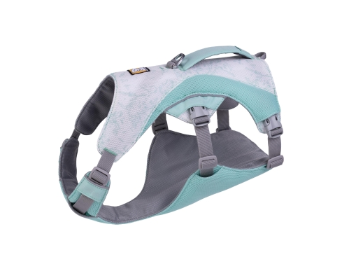 Ruffwear Swamp Cooler kühlendes Hundegeschirr Sage Green