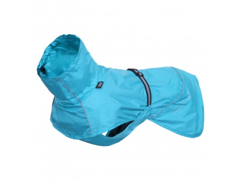 Rukka Pets Regenjacke für Hunde Hase Aqua