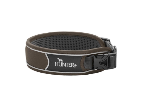 Hunter Divo Hundehalsband braun/grau