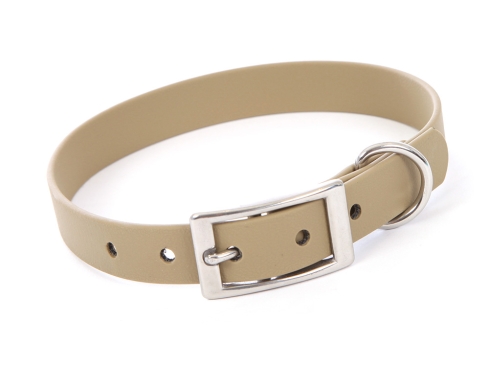 Captain’s Biothane Hundehalsband schlamm 13 mm breit