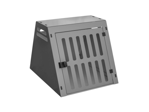 KS Bond Aluminium Hundetransportbox Grey Metallic