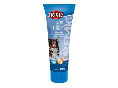 Lachs Creme für Hunde in der Tube