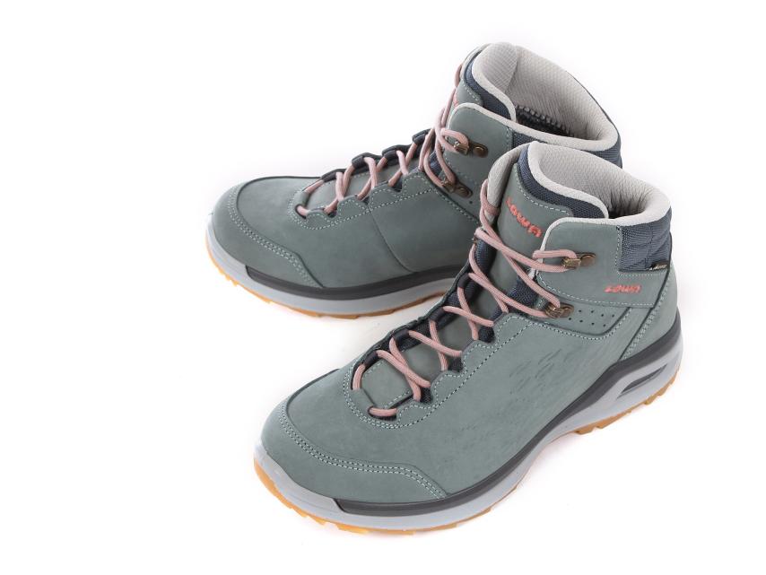 Lowa Locarno GTX® QC Damenschuhe eisblau/mandarine 1