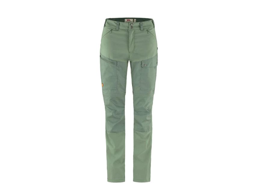 Fjällräven Abisko Midsummer Zip Off Damenhose Jade Green/Patina Green 1