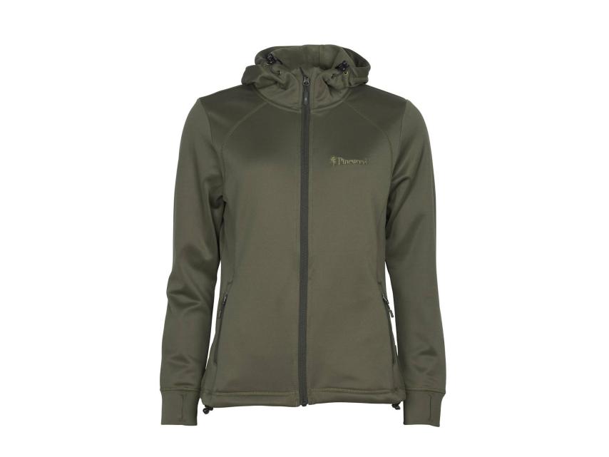 Pinewood Finnveden Damen Hoodie Olive 1