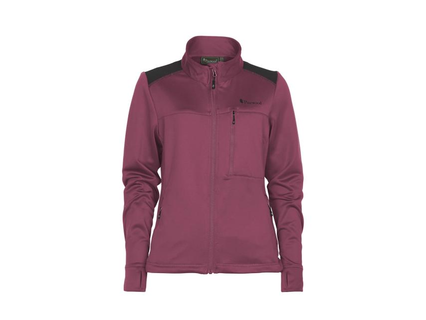 Pinewood Abisko Power Fleece Damenjacke pink 1