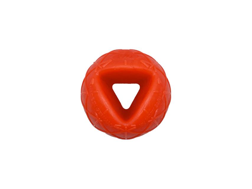 Moby Softbaits Soft kleiner Hundeball orange 1