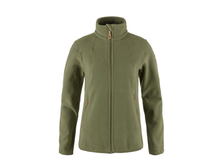 Fjällräven Stina Fleece Jacke Damen grün 1